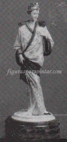 Dama de época con chaqueta