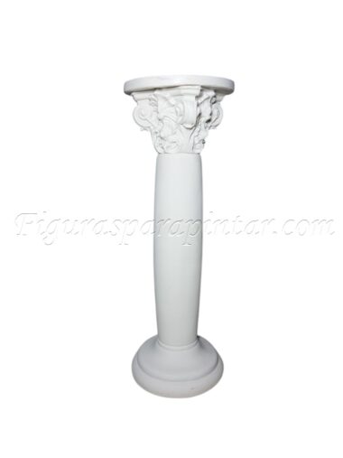 Columna con plato