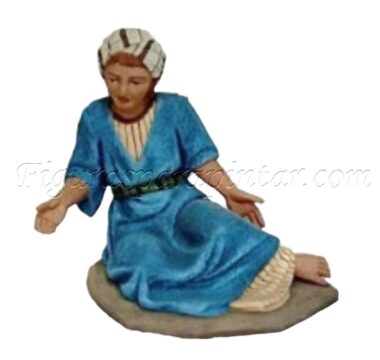 Niño sentado estilo hebreo