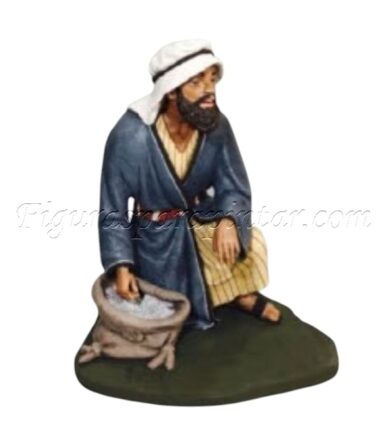 Pastor con saco estilo hebreo